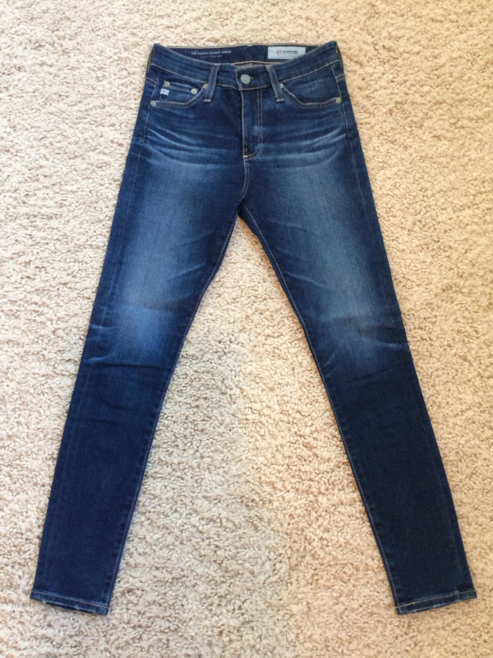 AG Adriano Goldschmied Farrah High Rise Skinny Anke Jean - 24 Regular